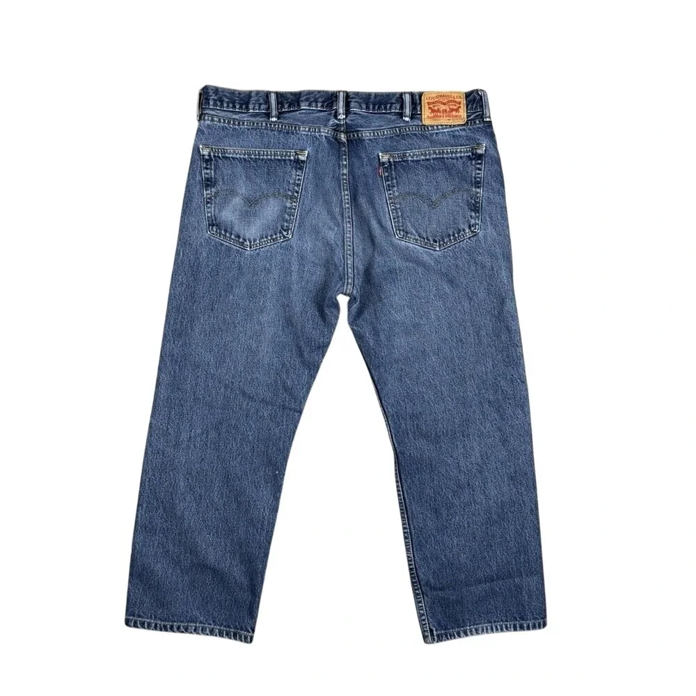 Levi's 505 Jeans Men's Size‎ 40x25.5 Medium Wash Denim Nice Fade